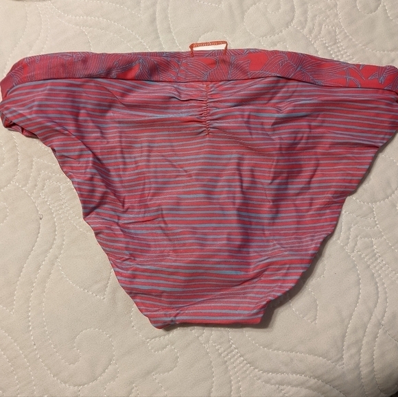 PrAna Reversible Innix Bikini bottoms Papaya Tradewinds - Picture 9 of 13